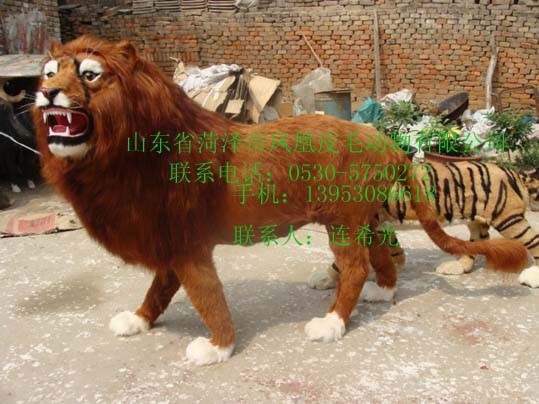 供应仿真大狮子照相道具